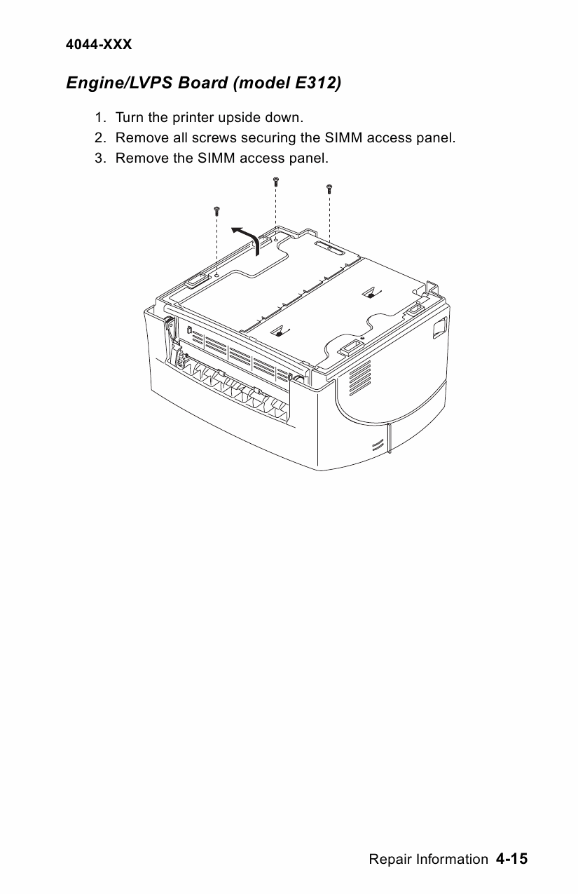 Lexmark Optra E310 E312 4044 Service Manual-4